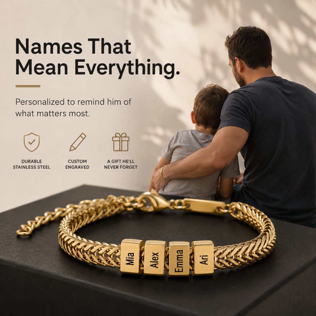 Kyma Personalized Family Bracelet