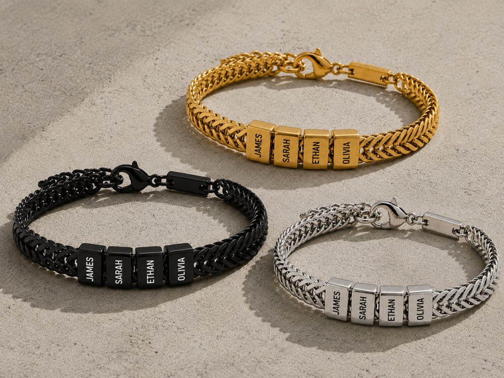 Kyma Personalized Family Bracelet