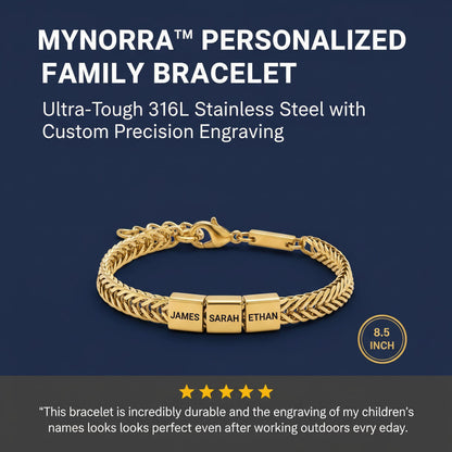 Kyma Personalized Family Bracelet